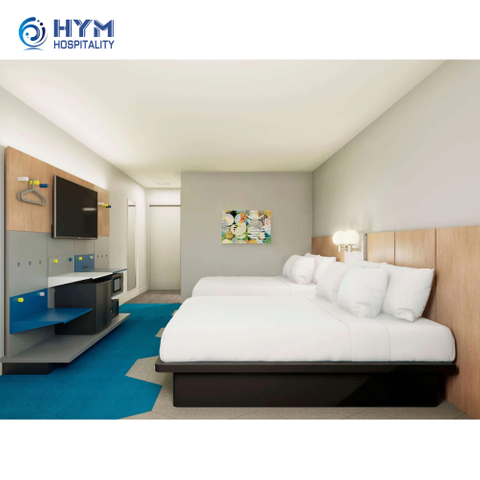 Microtel by Wyndham guestroom hotel furniture casegood and lobby supplier manufacturer
