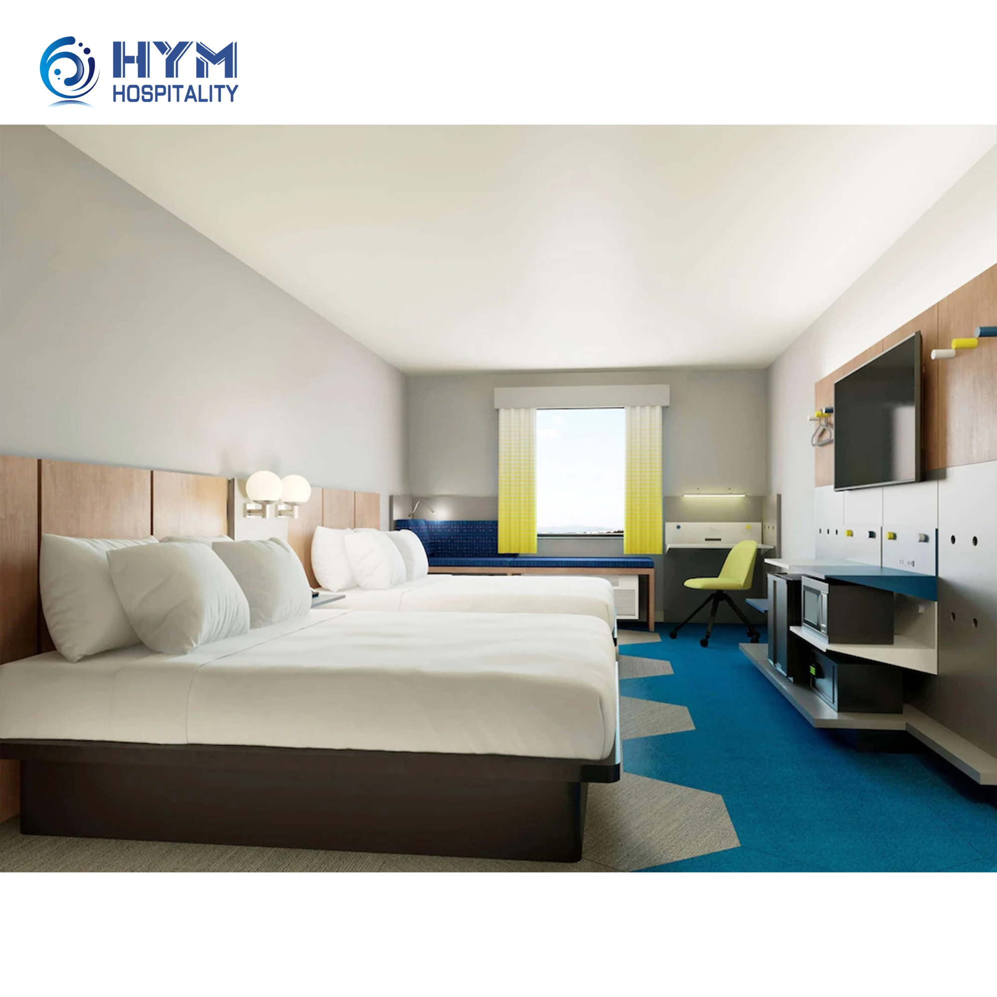 Microtel by Wyndham hotel furniture casegood supplier manufacturer