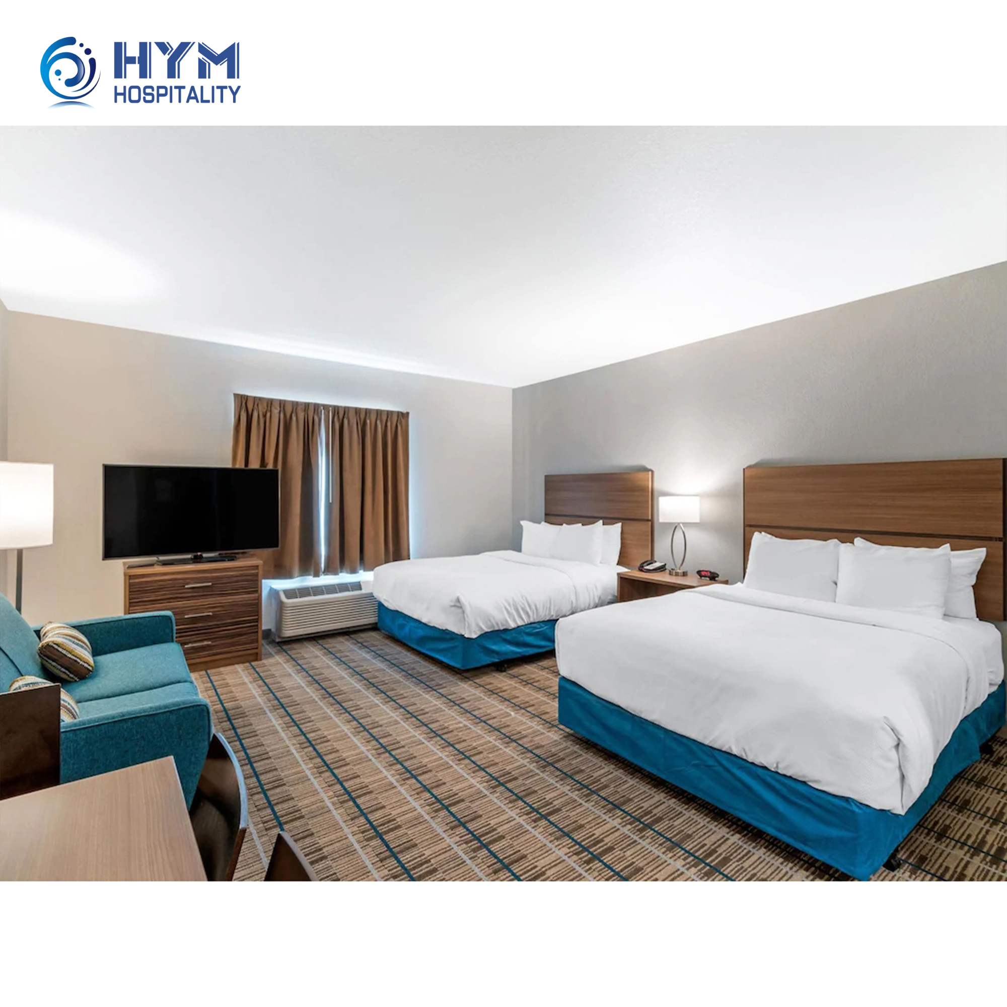 MainStay Suites Economical 2 Star Hotel Bedroom Furniture