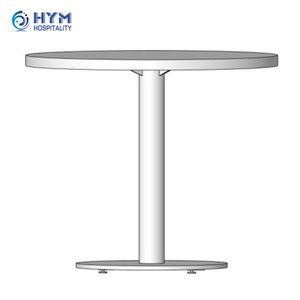 PA-305 Tea Height Table @ Lobby Window Seating Group Hampton by Hilton Public