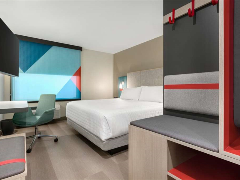 Avid Hotels Luxury Hotel Bedroom King Headboard
