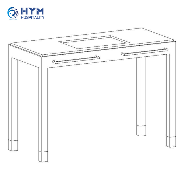 CG-217 Vanity Base for Accessible Units Hotel Guestroom Candlewood Suites