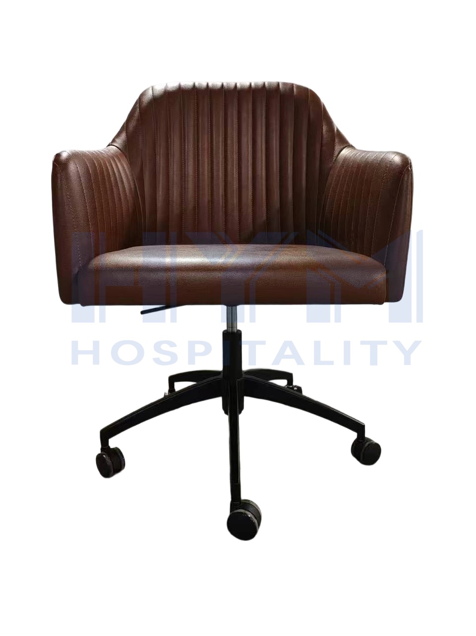 HIG-300 Holiday Inn H5 Hospitality Mid-Back Executive Task Chair with Vertical Fluting