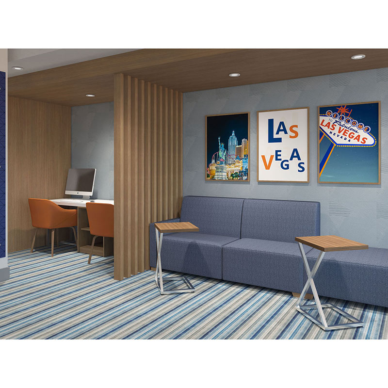 HIE Formula Blue Economical 2 Star Hotel Furniture