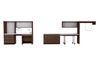 Home2 by Hilton Inspired Working Wall Series | Integrated Suite FF&E Collection (GR-311, 312, 314, 315)