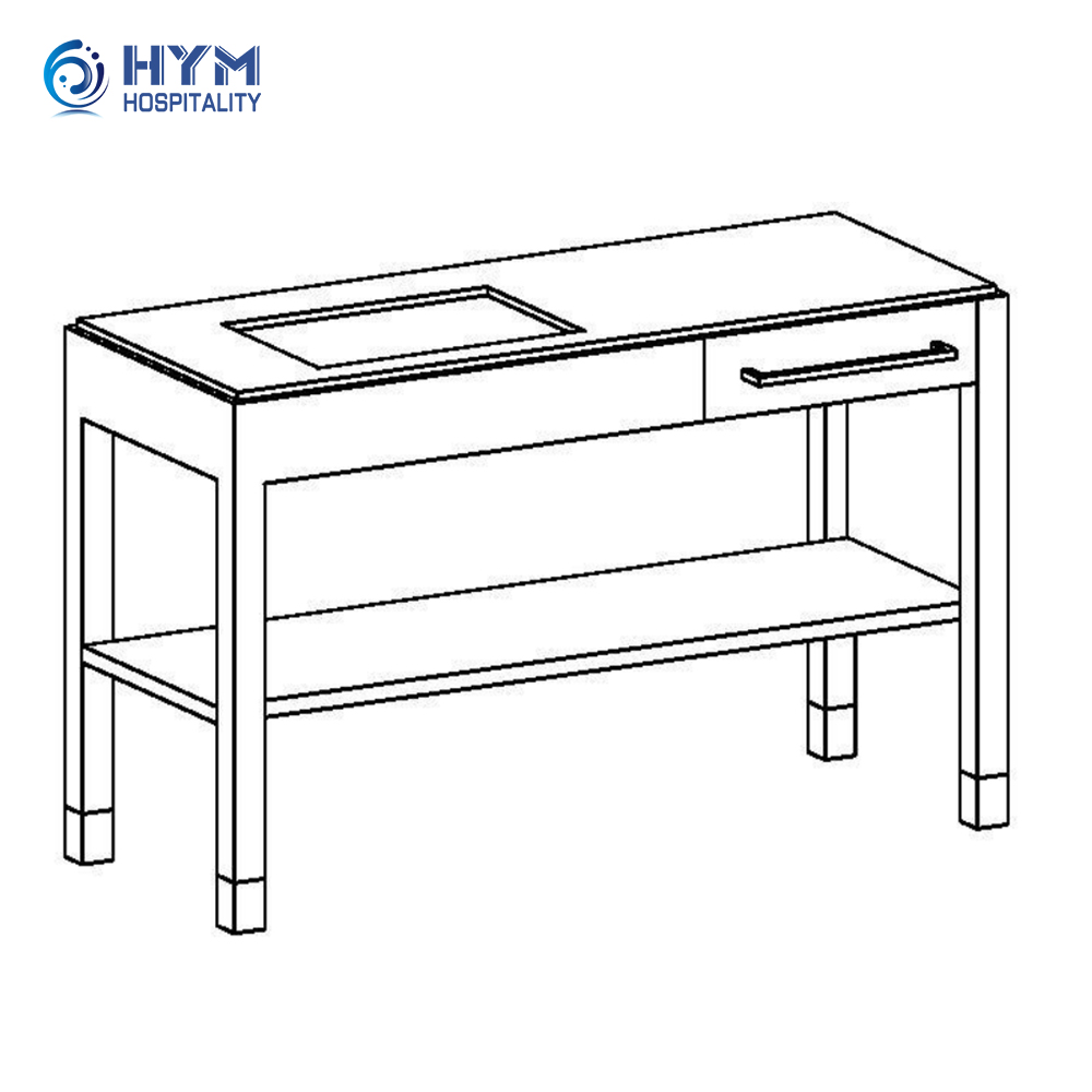 CG-215 Vanity Base for Studio Units Hotel Guestroom Candlewood Suites