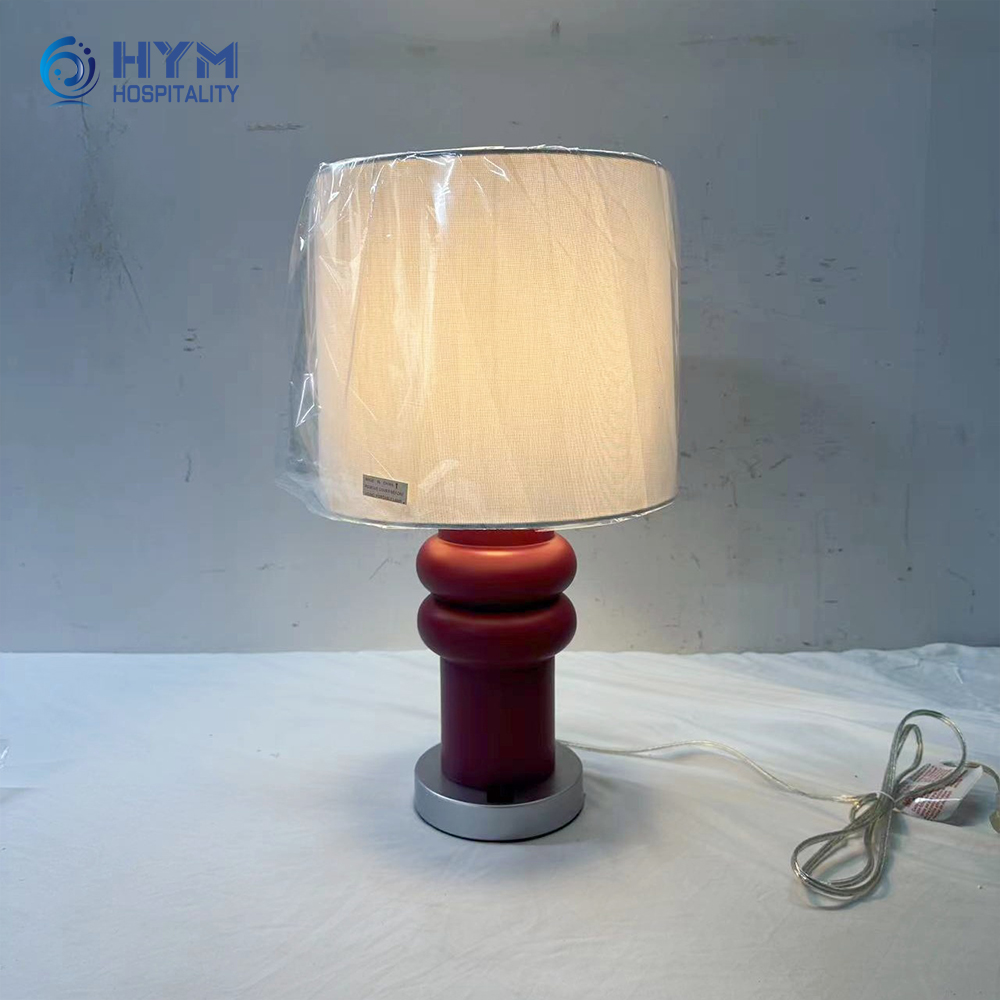 Home2 Gr-206 Table Lamp Fluted Lamp at Accessible Working Wall