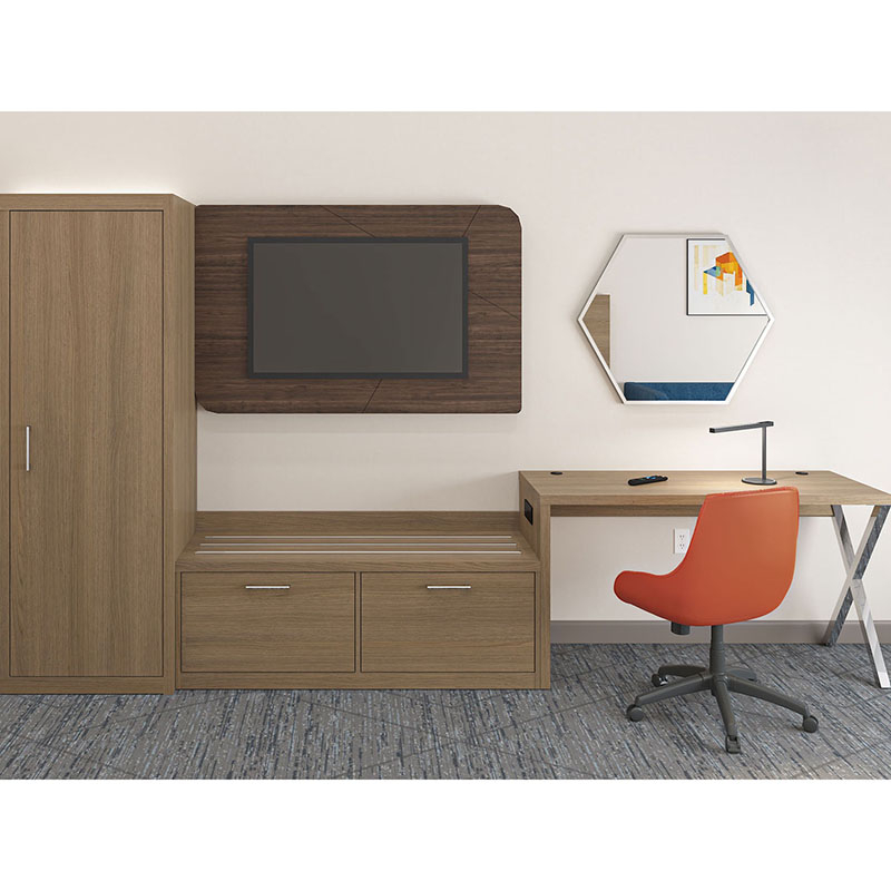 HIE Formula Blue Economical 2 Star Hotel Furniture