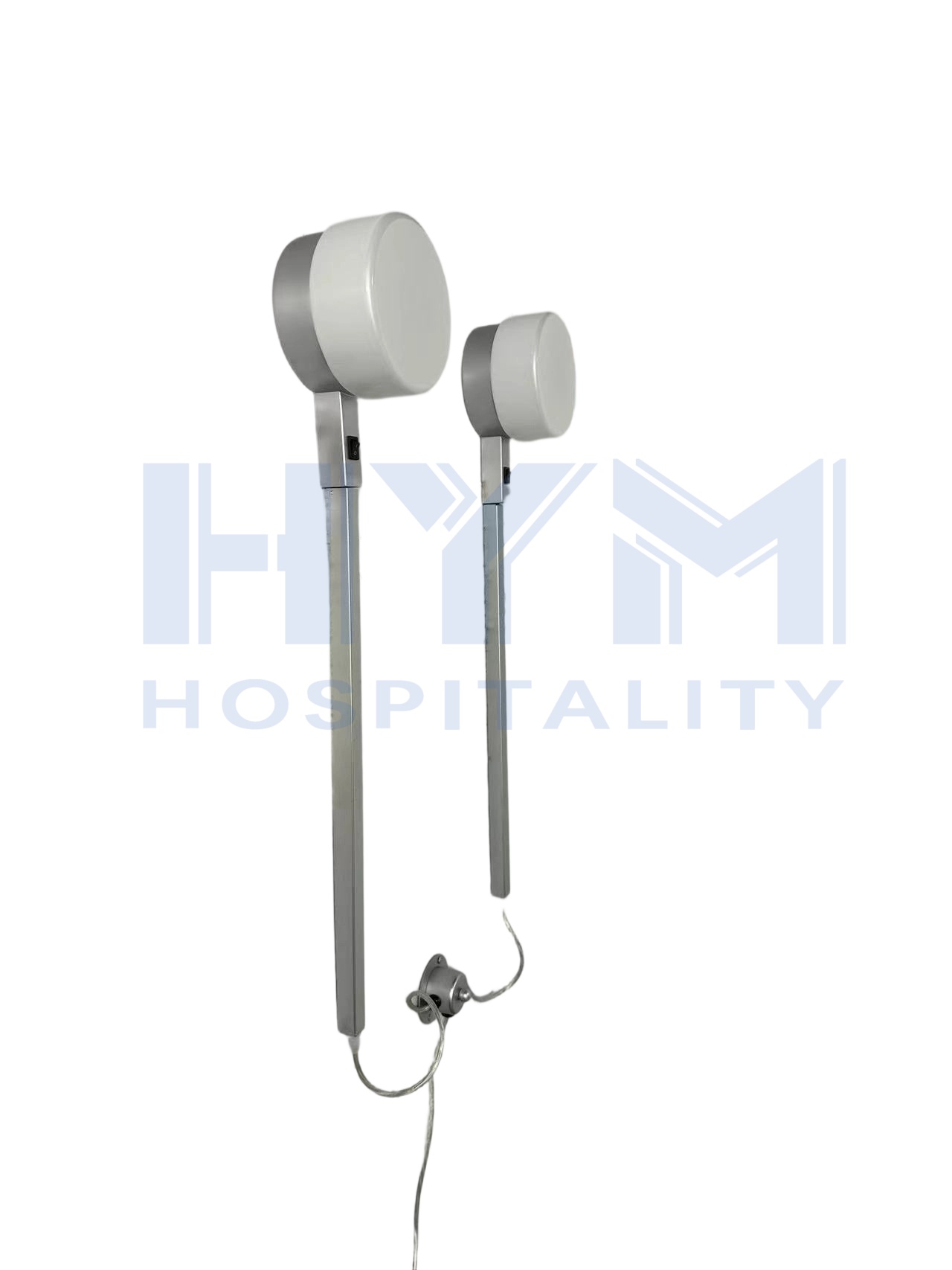 Home2 Gr-207 Hotel Queen Queen Wall Mounted 2 Shades Nightstand Sconce