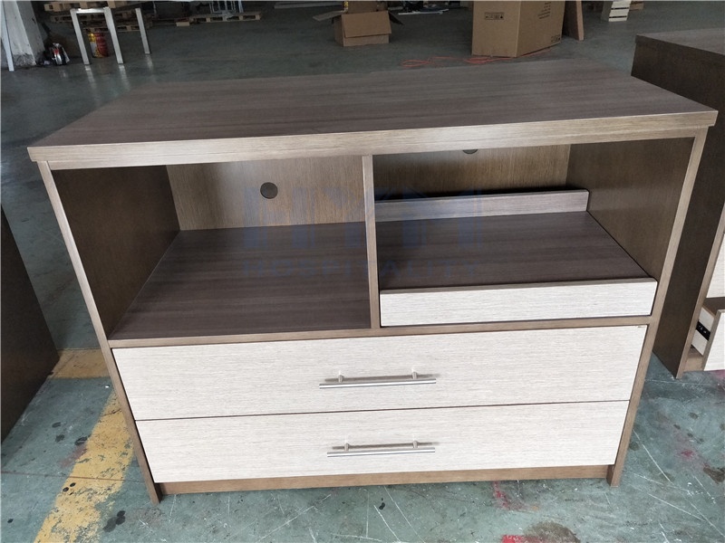 Dual-Tone Media Chest & Guestroom Combo Unit