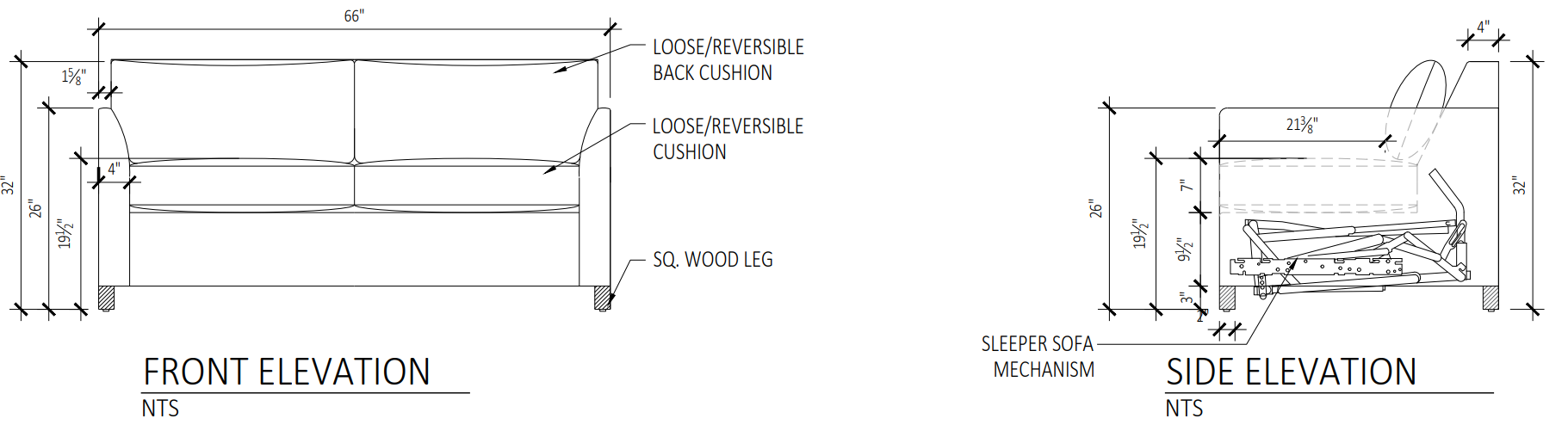 Hyatt Select Sleeper Sofa