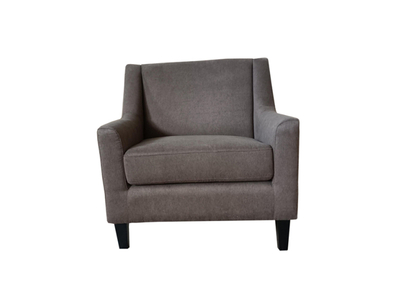 Sleep Inn Dark Gray Sofa Single Chair Modern