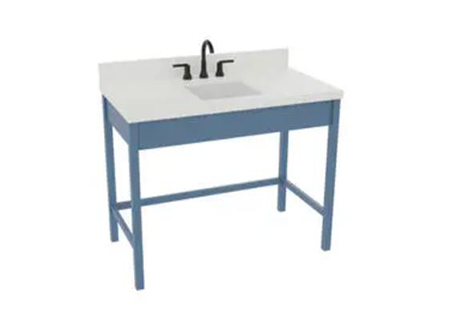 What is the process of bathroom cabinets?