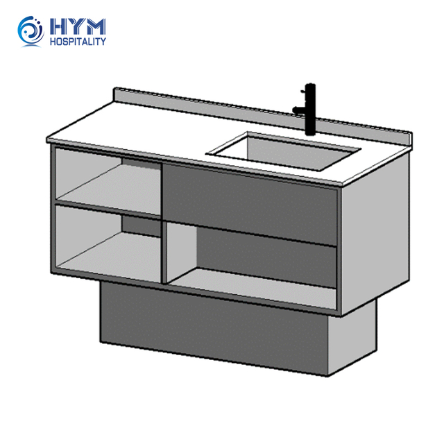 GR-302 Vanity @ Guest Bath (Left & Right) Home2 by Hilton