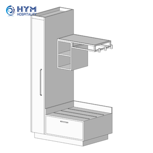 GR-315 Hampton by Hilton hotel Guestroom Studio Suite Closet