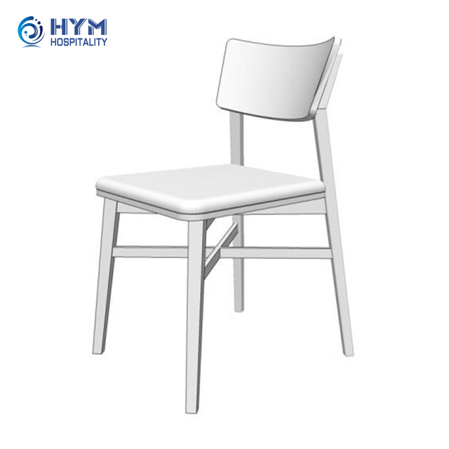 PA-101 Wood Frame Dining Chair Hampton by Hilton Public