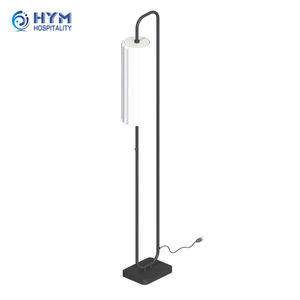 X-308 Cylinder Floor Lamp Courtyard by Marriott Guestroom 