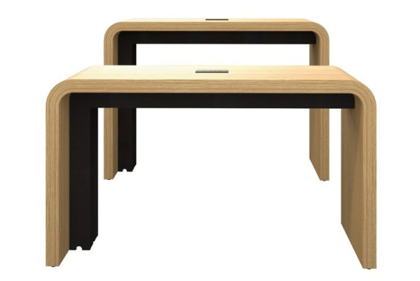 Counter Dining Table With Integrated Power