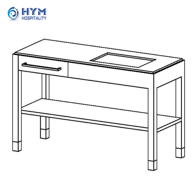 CG-215 Vanity Base for Studio Units Hotel Guestroom Candlewood Suites