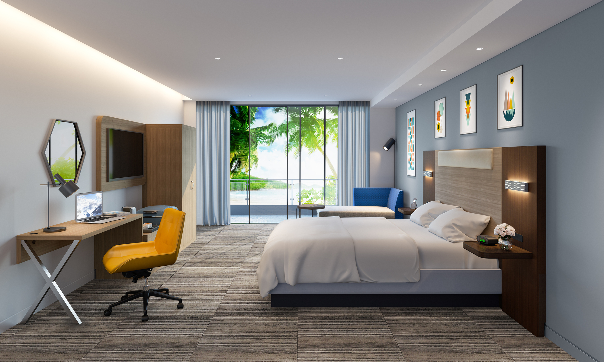 Task Chair — Part of the HIE Hotel Guest Room Furniture Set