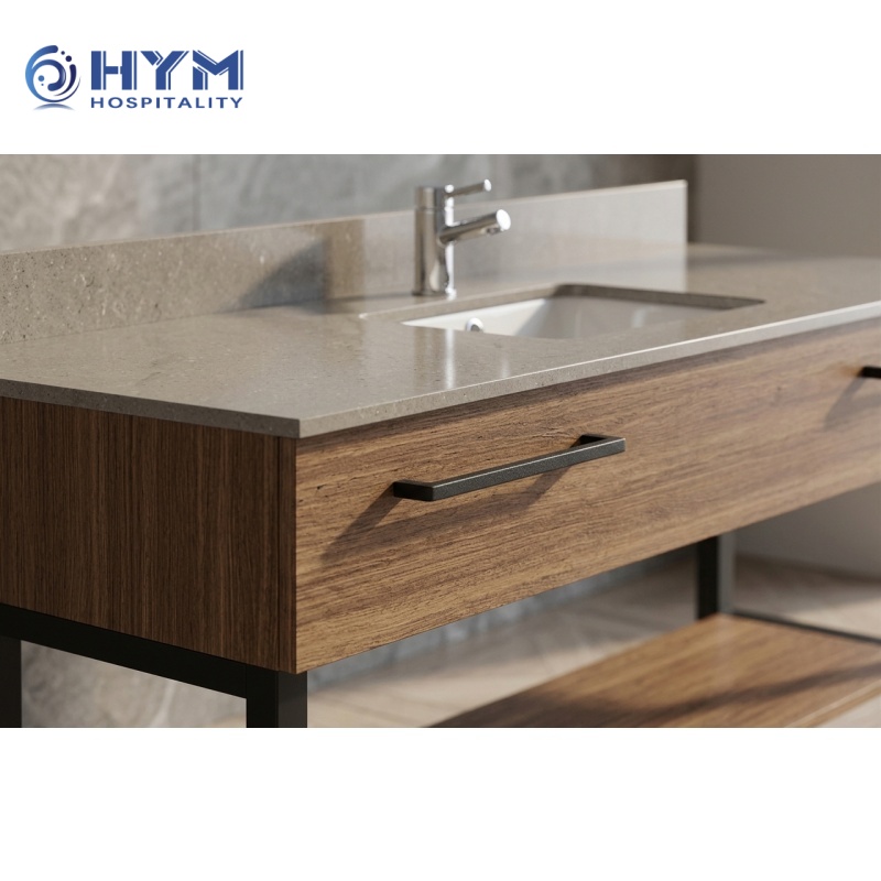 GR-317 Hampton by Hilton hotel Guestroom Bathroom Vanity