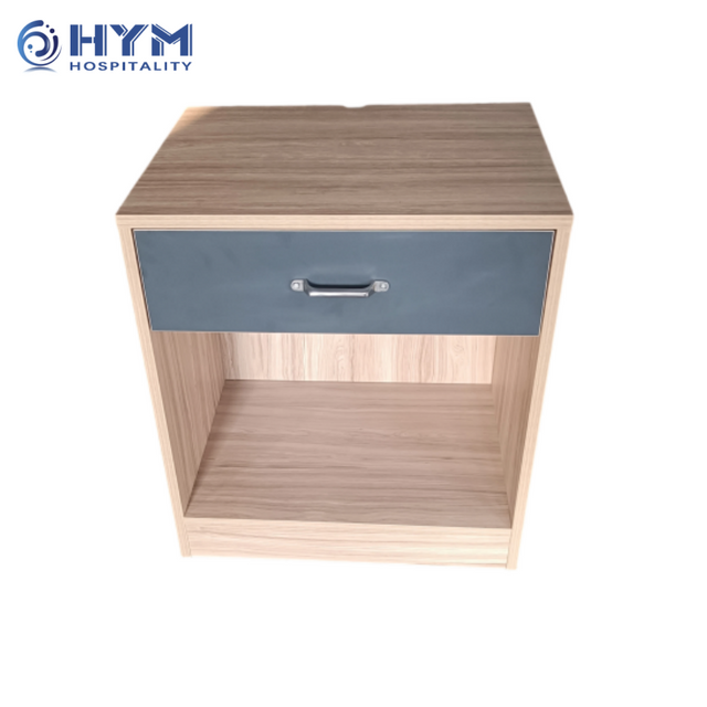 CG-207 Nightstand With Drawer and Cutout for Cords Hotel Guestroom Candlewood Suites