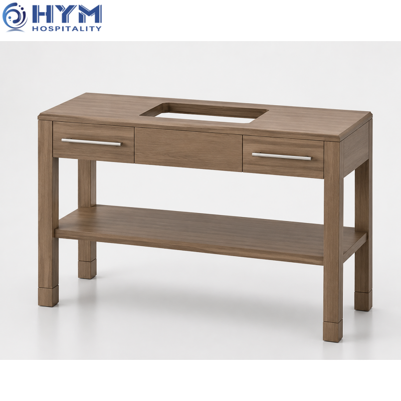 CG-254 Vanity Base for Renovation Projects Hotel Guestroom Candlewood Suites