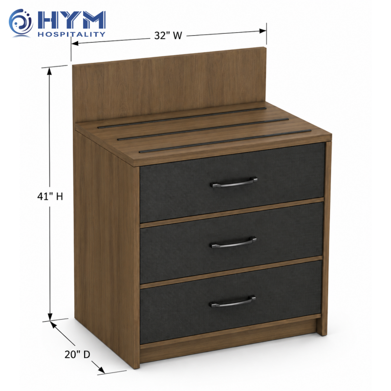 CG-209 Dresser at Studio Units Hotel Guestroom Candlewood Suites