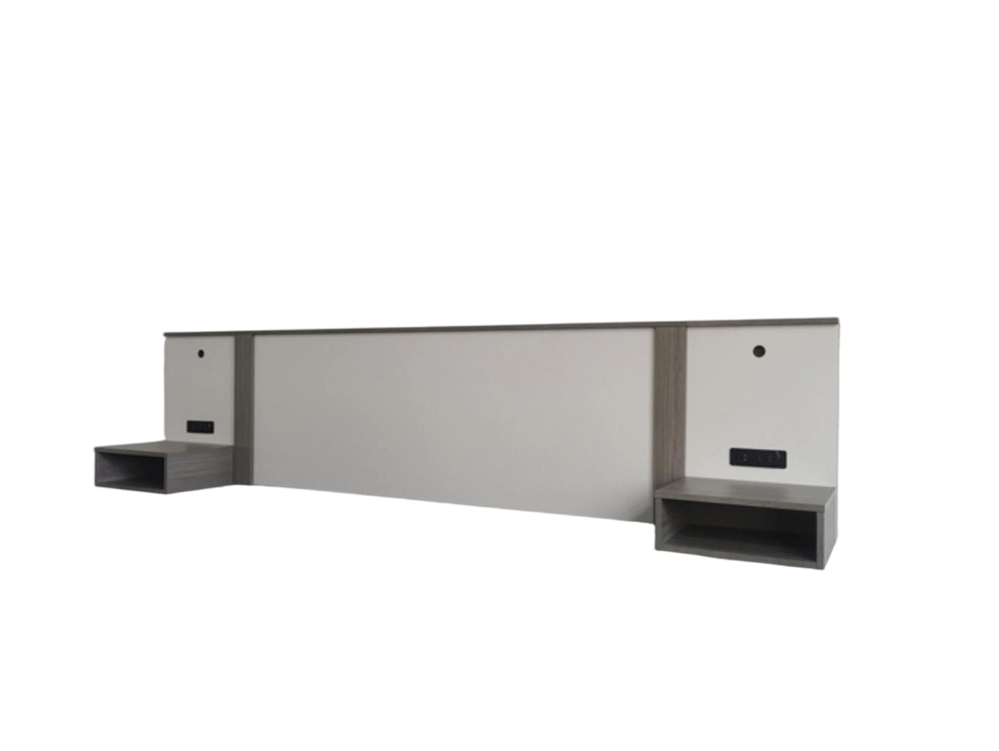 GR-308 King Headboard Casegoods (Ramada by Wyndham) — Side View
