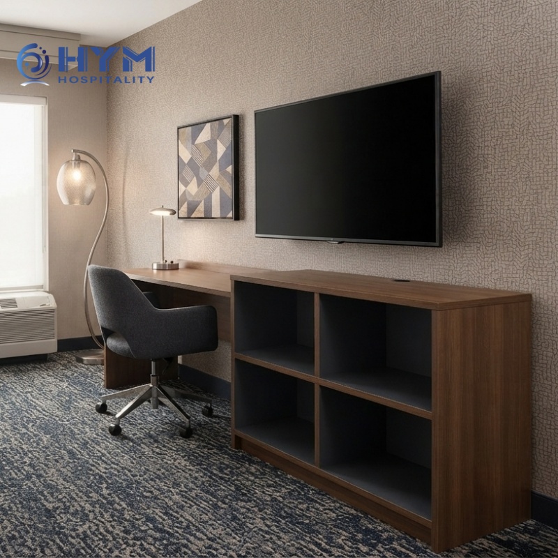 CG-211 TV Stand and Desk Hotel Guestroom Candlewood Suites