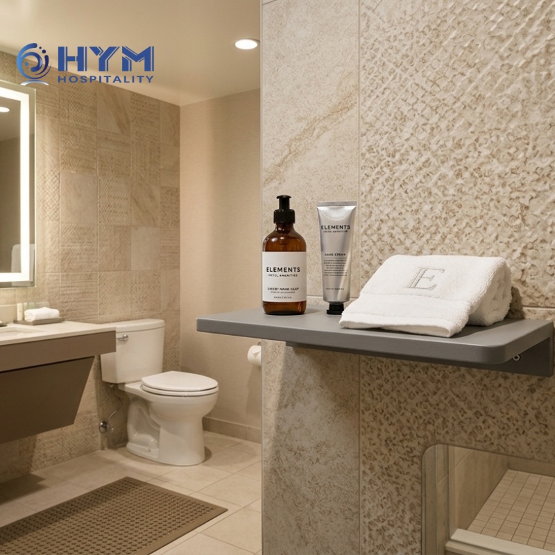 GR-324 Wall Shelf @ Accessible Bathroom Home2 by Hilton