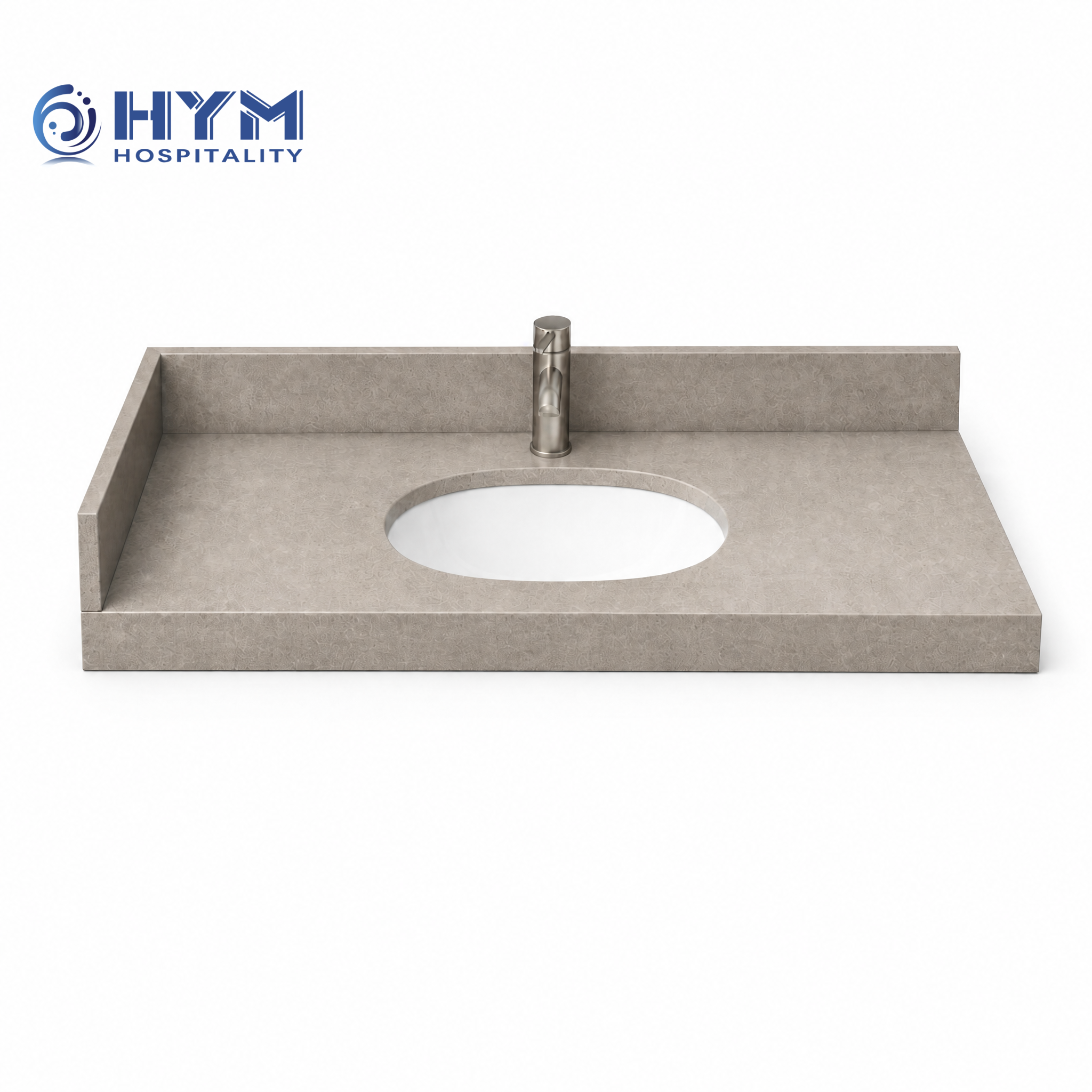 CG-221 Vanity Top For Accessible Vanity Bases and Renovation Projects Hotel Guestroom Candlewood Suites
