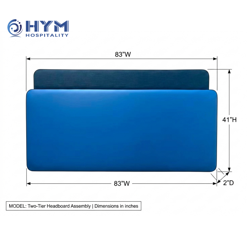GR-301 Hampton by Hilton Guestroom Queen Headboard