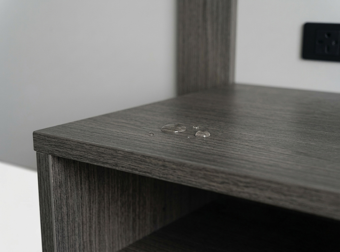 GR-308 King Headboard Casegoods — Ramada by Wyndham Close-up shot of the finish texture