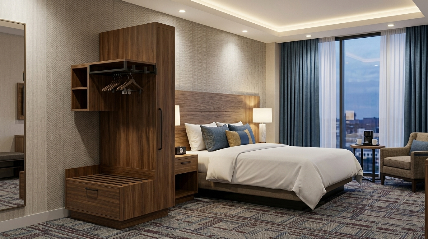 GR-314 placed in the guestroom.