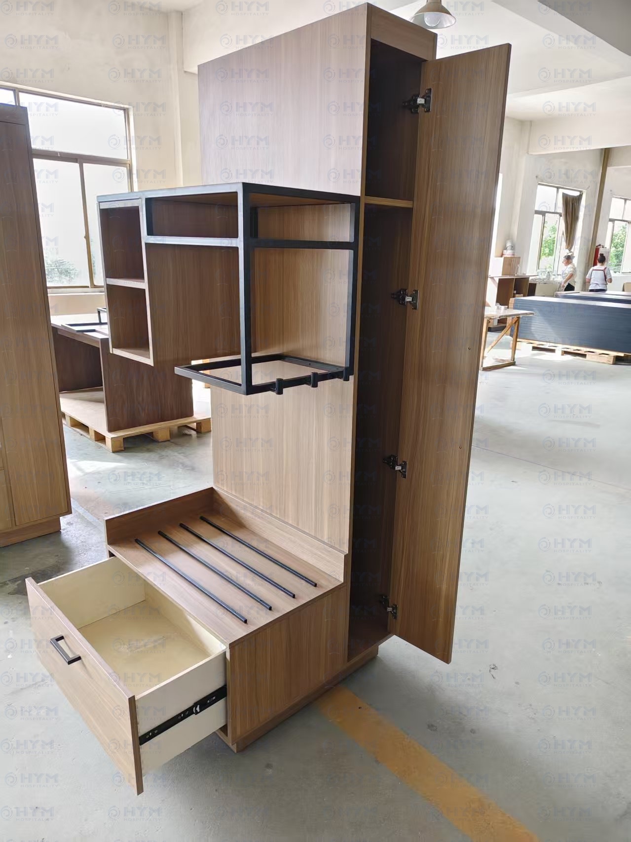 Accessible Studio Suite Closet