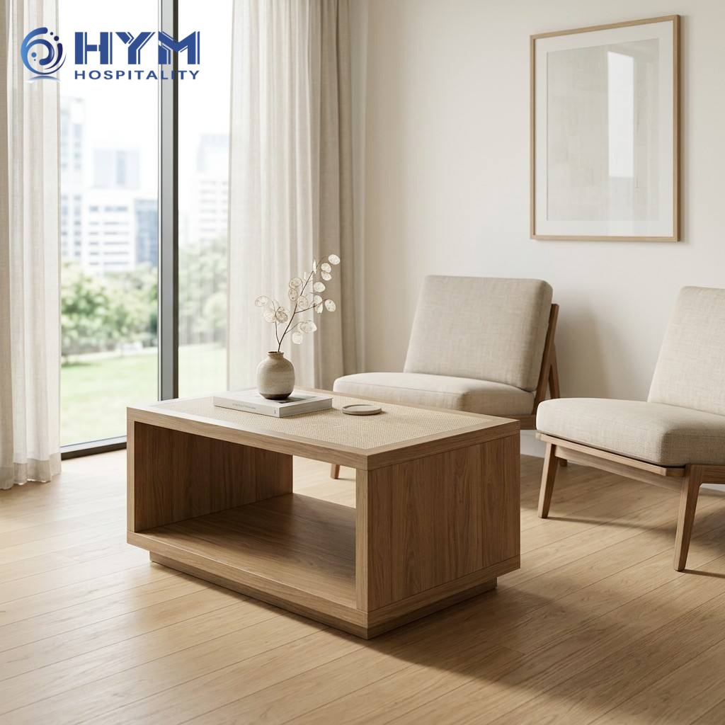 CG-224 Coffee Table For One Bedroom Units Hotel Guestroom Candlewood Suites