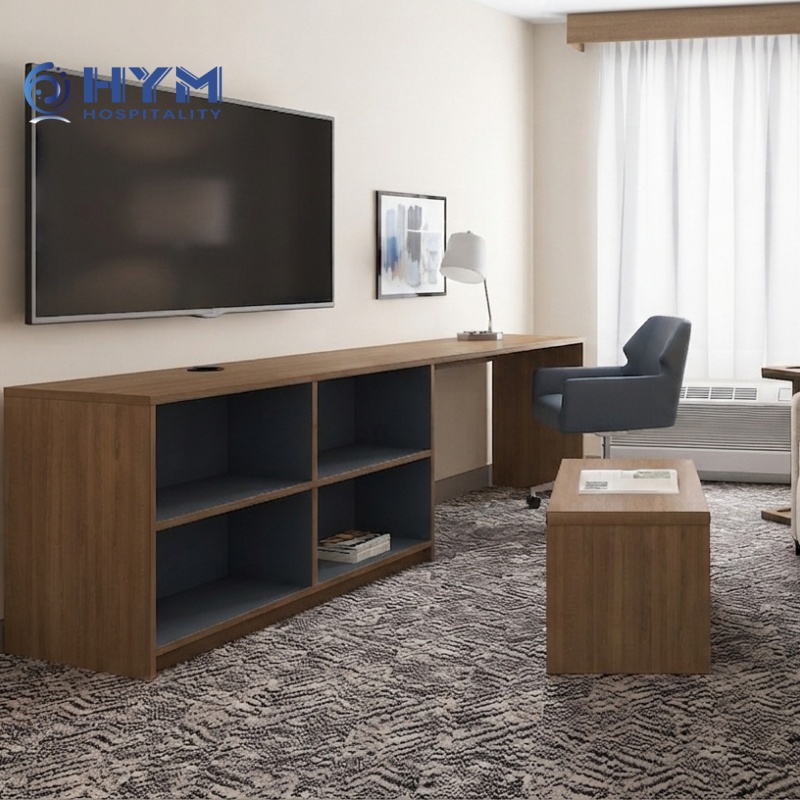 CG-211 TV Stand and Desk Hotel Guestroom Candlewood Suites
