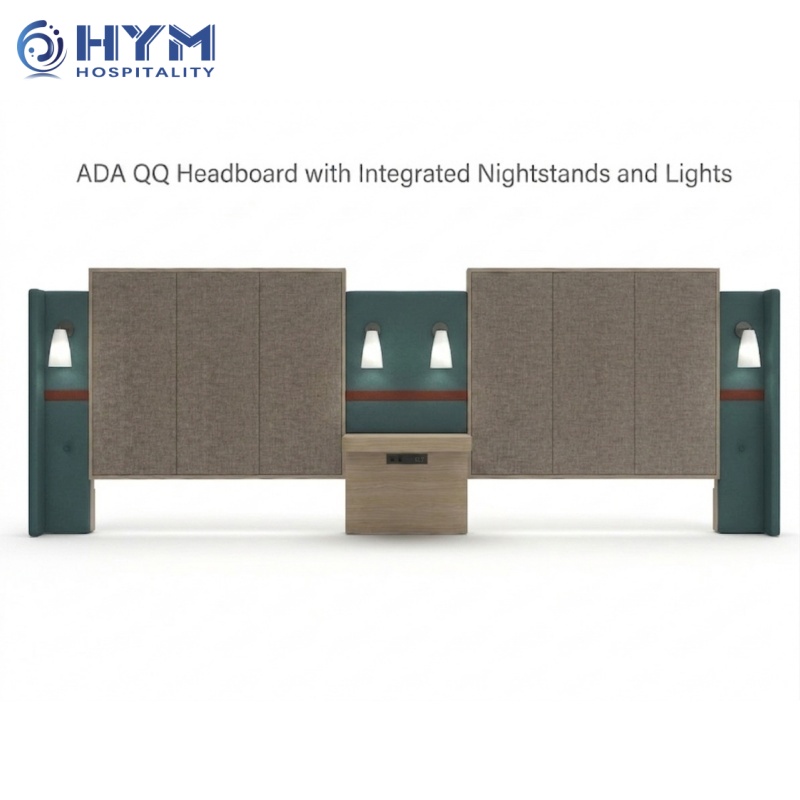 REG-203 Queen Headboard ADA Guestrooms casegoods Avid Hotels by IHG