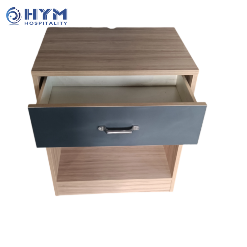 CG-207 Nightstand With Drawer and Cutout for Cords Hotel Guestroom Candlewood Suites